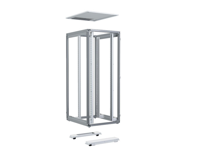 Knürr(Vertiv) Schrank,Miracel 2, 42HE, B600/T 900, *Sonderkonfiguration*