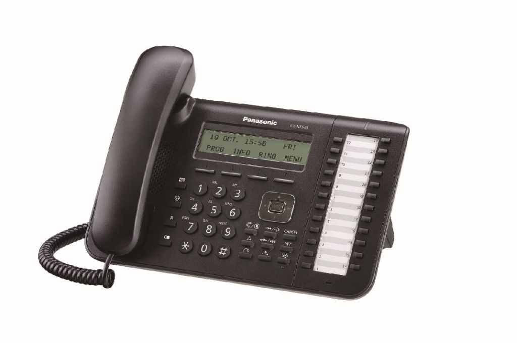 Panasonic KX-NT543NE Office IP Telefon schwarz