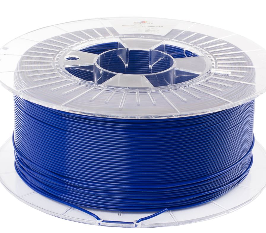 Spectrum 3D Filament / PLA Premium / 1,75mm / Navy Blue / Blau / 2kg