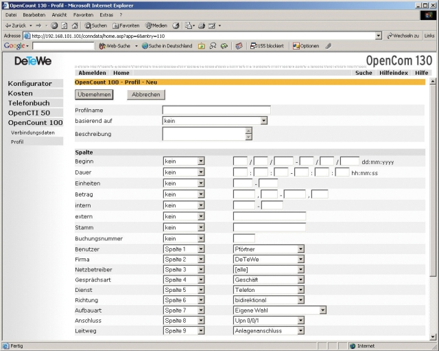 Mitel OC 100 Lizenz OpenCount 100