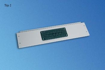 Knürr(Vertiv) Schrank Smaract,zbh.Anschlußplatte IP54, 3HE, mit Polymer mit Metall,