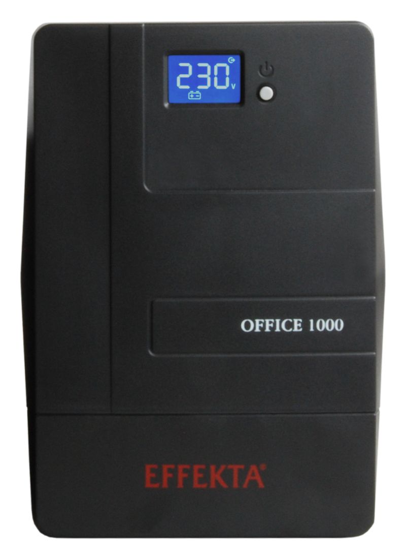 Effekta Line-Interaktive-USV,2000VA, USB, PVC-Gehäuse, Office 2000,
