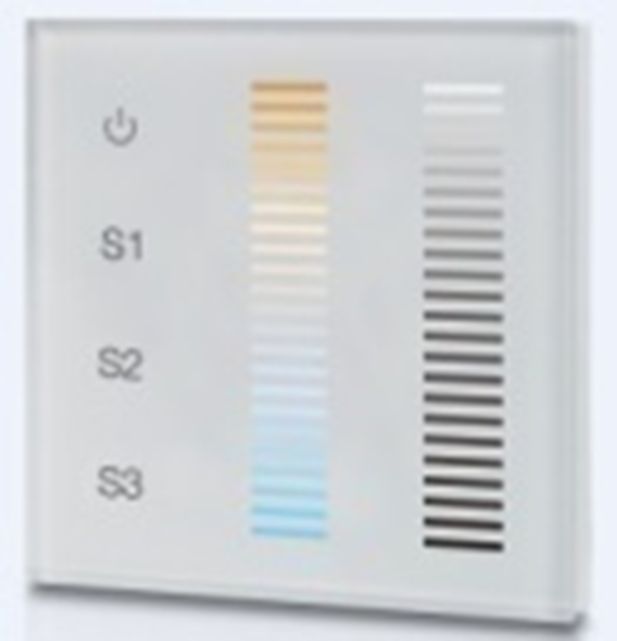 Synergy 21 LED Controller EOS 05 Wanddimmer dual white (CCT) touch 1 Zonen