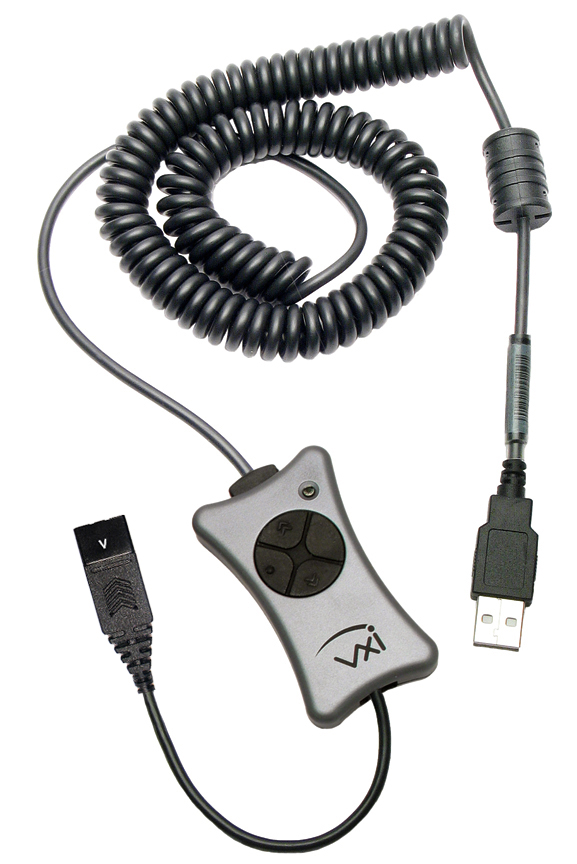 VXI Zubehör X200-V USB Adapter, QD auf USB, DSP, NC, Mute