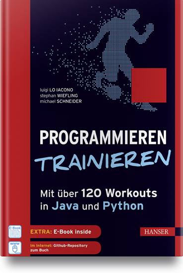 "Programmieren trainieren" Hanser Verlag Buch - 576 Seiten inkl. E-Book