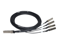 HP Switch zbh. Kabel,   5m, Splitter, 40G QSFP&plus;/4x10G SFP&plus;, 40Gbit, X240, DAC-Cable,