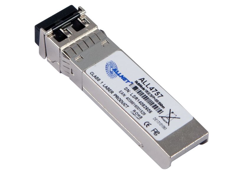 ALLNET ALL4757 / Switch Modul SFP&plus;(Mini-GBIC), 10Gbit, SR/LC,