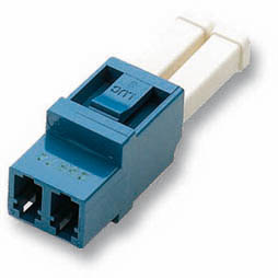 LWL-Kupplung,LC-Buchse/LC-Buchse,  9/125u Singlemode, duplex