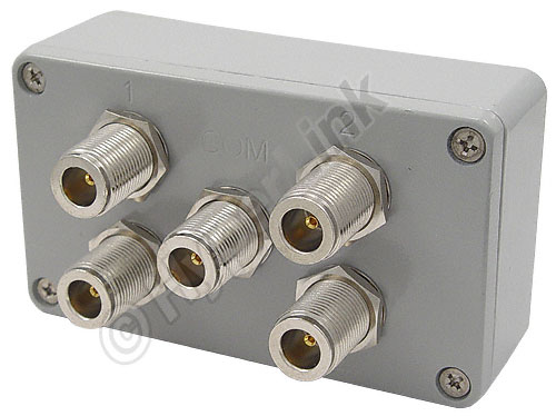 ALLNET Antennen-Splitter 2,4 GHz 4-Wege Signal Combiner