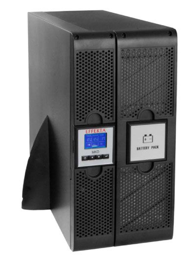 Effekta Online-USV,10000VA,  46min, RS-232/USB, MKD10000RTXL,