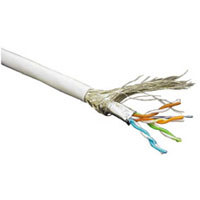 Kabel  100MHz, CAT5E, S-FTP(SF/UTP), Patch, PVC, 100m Ring,