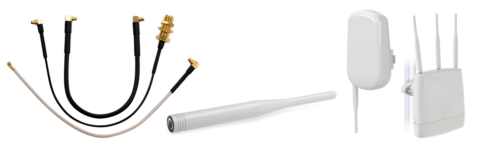 RF Elements Omni Antenna for StationBox® InSpot, Dual Band 2.4-2dBi/5GHz-3dBi, Indoor, MMCX connector