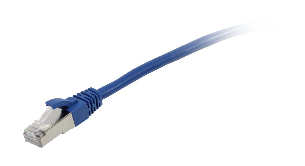 Patchkabel RJ45,  1.5m blau, CAT5e, S-FTP(SF/UTP), Synergy 2