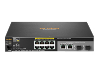HP Switch  100Mbit,  8xTP, 1000Mbit, 2xTP/SFP-Slot, 2530-8-PoE&plus;, *RENEW*