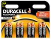 Batterien Micro AAA 1,5V *Duracell* Plus Power -  8er Pack
