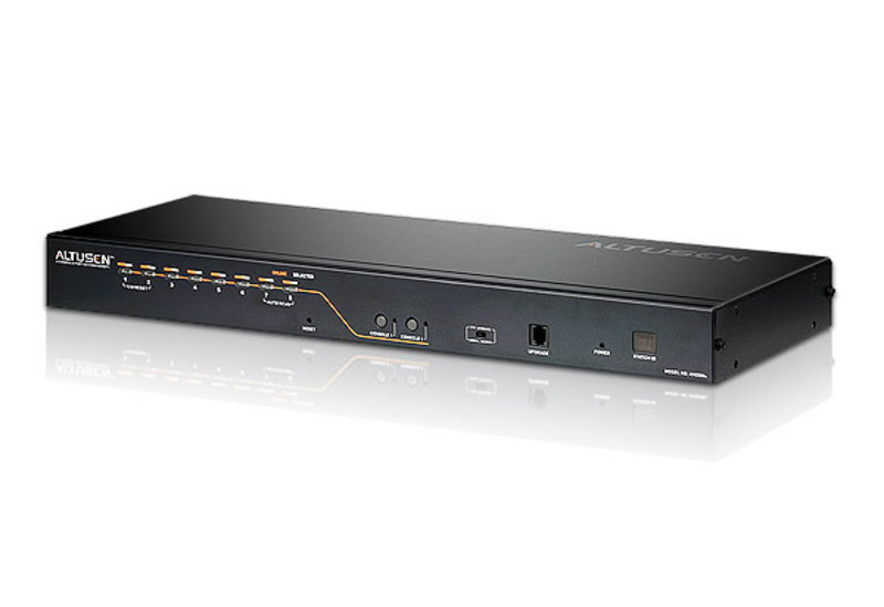 Aten KVM-Switch  8/2-fach TP(über Cat5 Kabel), Dualconsole