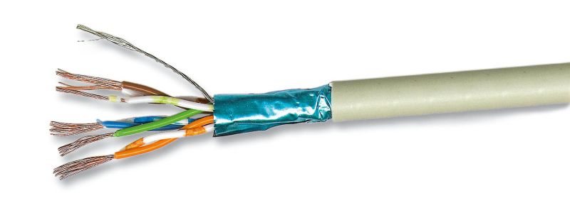 Kabel  300MHz, CAT5E, FTP(F/UTP), Patch, Hal, 100m, Gelb, UC30