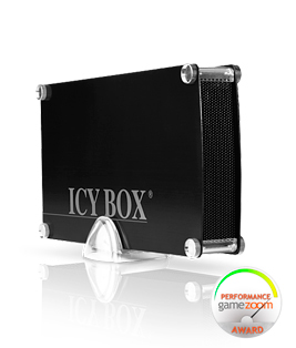 ICY Box Gehäuse,ext.SATA 3,5"/USB 3.0, Black, IB-351StU3-B,