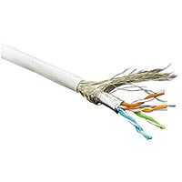 Kabel  100MHz, CAT5E, S-FTP(SF/UTP), Verlege, Hal,  50m Ring,