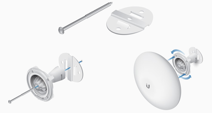 Ubiquiti NanoBeam / Wall Mount Kit