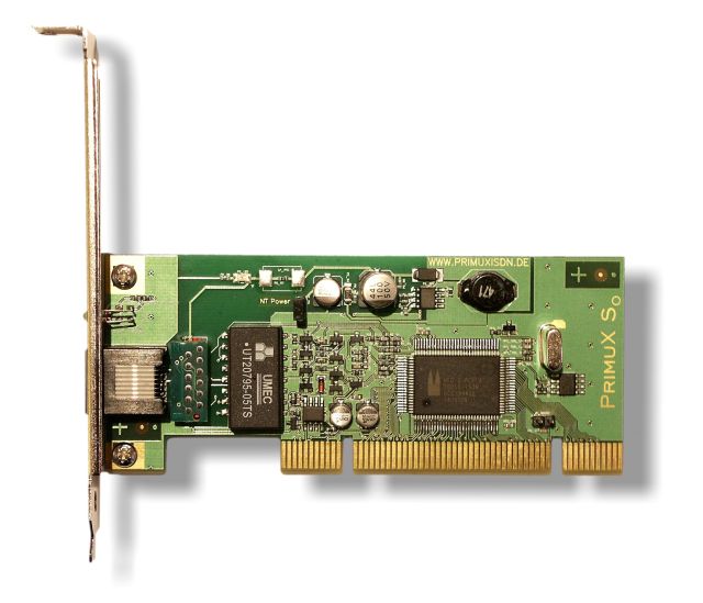 Gerdes PrimuX S0 Release II, ISDN-Adapter (PCI) *BULK*