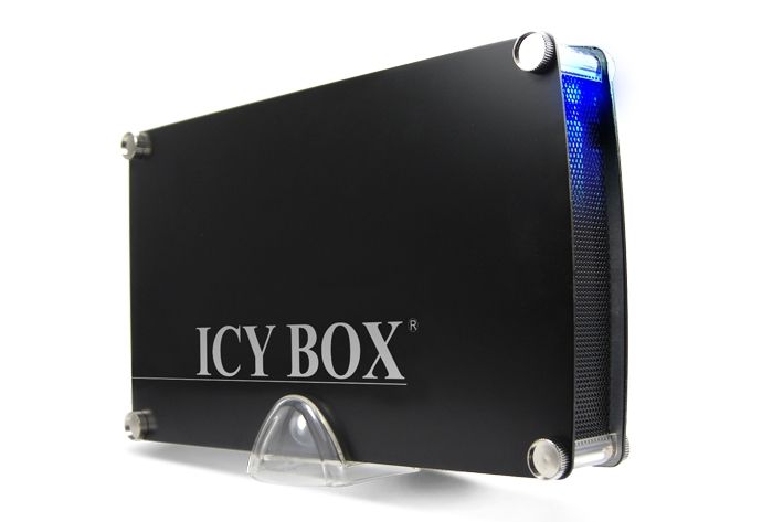 ICY Box Gehäuse, ext.SATA 3, 5"/USB 3.0, Black, IB-351StU3-B,