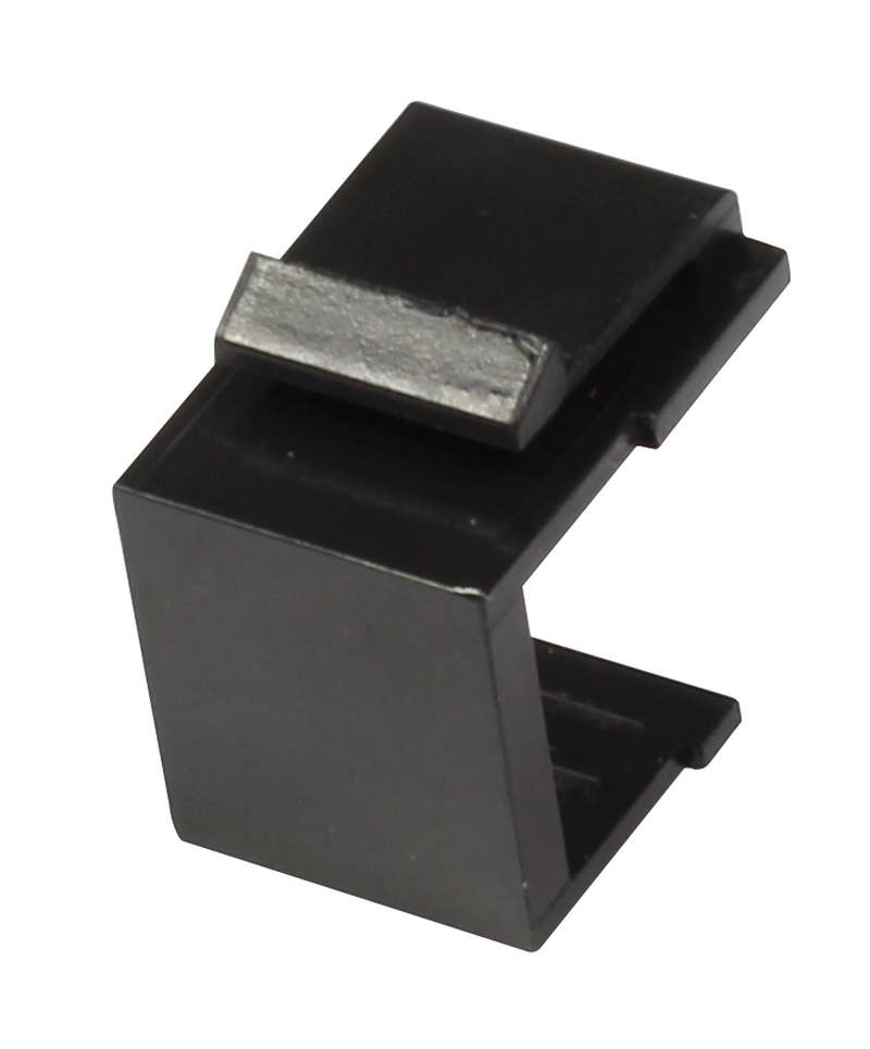 Keystone,Modul;Blindstopfen, schwarz, Synergy 21,