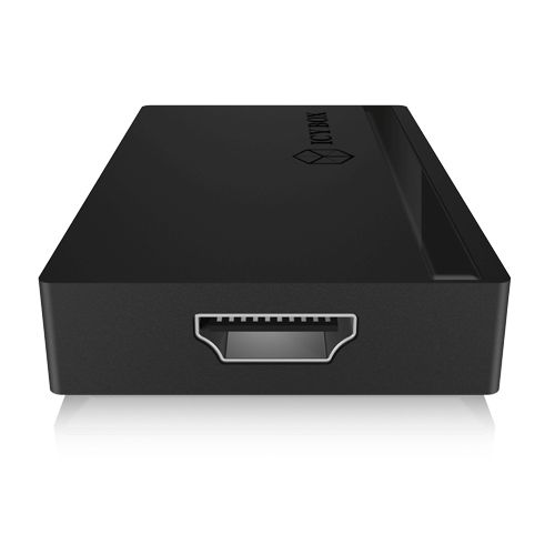 ICY Box Adapter, USB 3.0 (Micro B Buchse) auf HDMI 4K, IB-AC514,