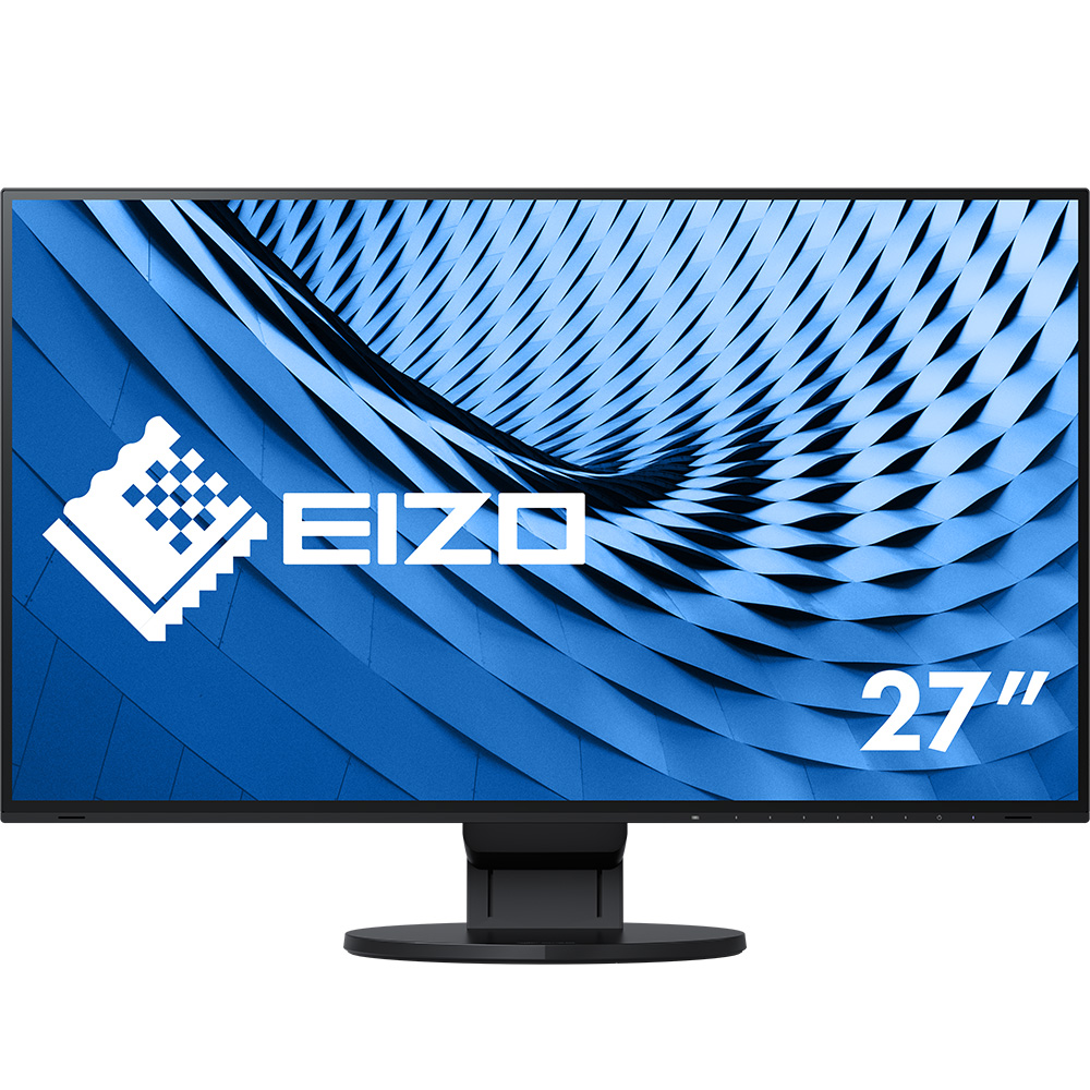 EIZO FlexScan EcoView 4K UHD EV2785-BK Monitor schwarz 27"Zoll, IPS-Panel