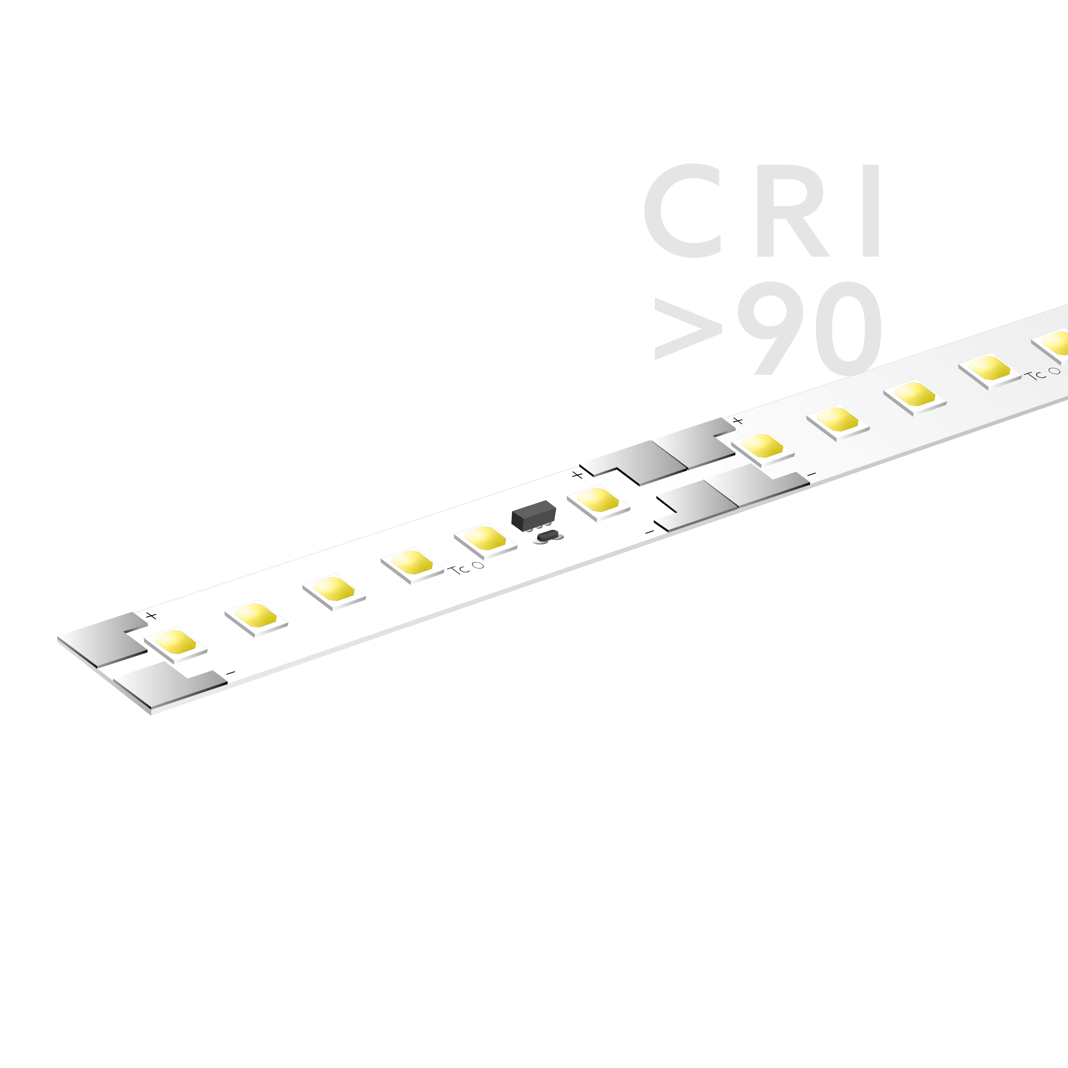 BILTONONE 1300 LED strip
24V DC 13,9W/m IP00 CRI>90 2700K WHITE 1m