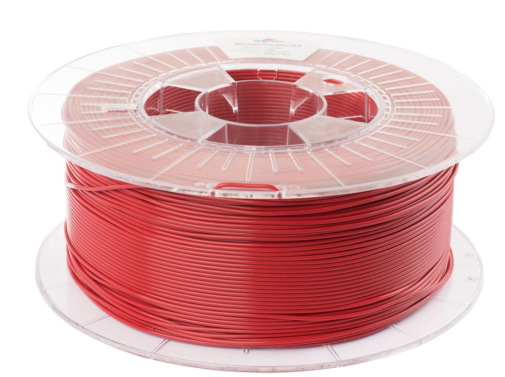 Spectrum 3D Filament / PLA Premium / 1,75mm / Dragon Red / Rot / 1kg
