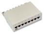 Patch Panel  8xTP,CAT6,Aufputz,Lichtgrau,