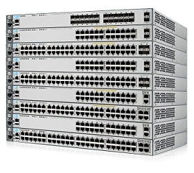 HP Switch 1000Mbit, 48xTP &plus; 4xSFP/SFP&plus;-Slot, stackable, 3800-48G-4SFP&plus;, *RENEW*