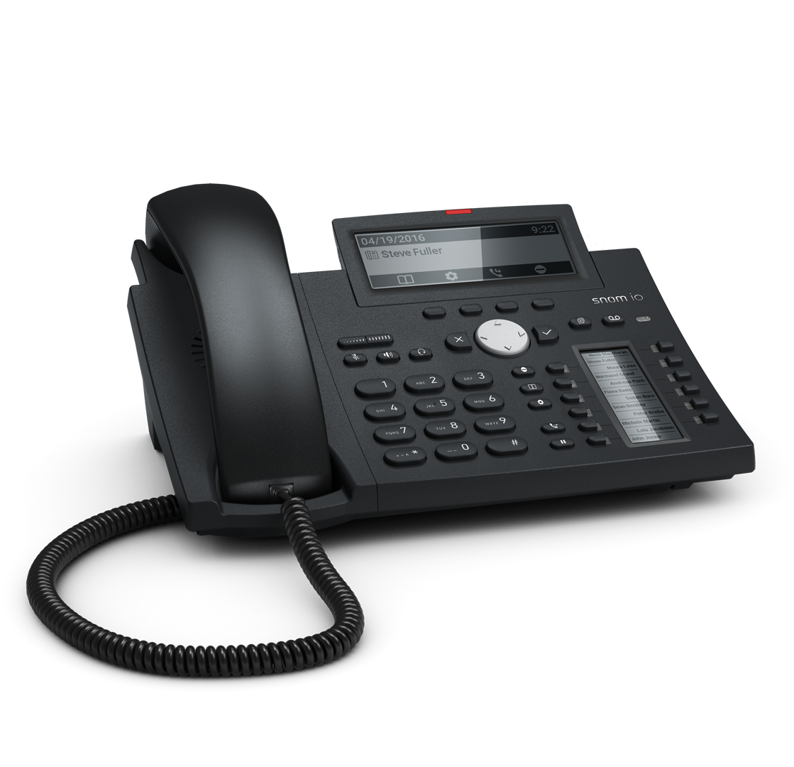 Snom D345 VOIP Telefon (SIP) o. Netzteil