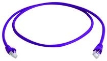 Telegärtner Patchkabel CAT6A,  7.5m, Lila, 500MHz, S-STP(S/F