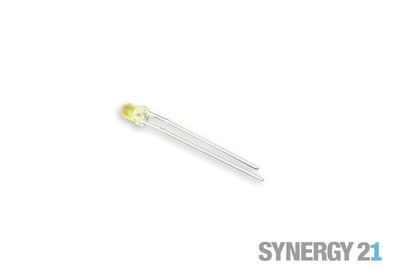 Synergy 21 LED 3mm, 2mA, gelb
