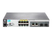 HP Switch  100Mbit,  8xTP, 1000Mbit, 2xTP/SFP-Slot, 2530-8-PoE&plus; Internal PS,