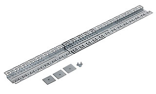 Triton 19"zbh. Kabelführungsleiste für den Rahmen, T 600-1100mm, ausziehbar,