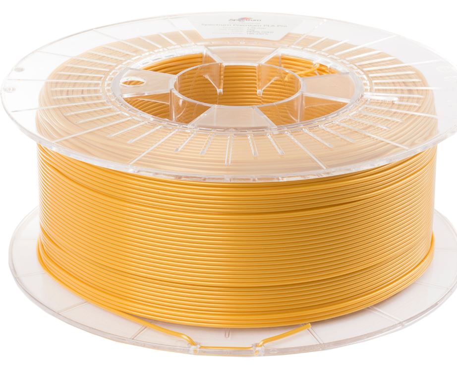 Spectrum 3D Filament / PLA Pro / 1,75mm / Pearl Gold / Gold / 1kg