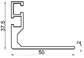 Knürr(Vertiv) Schrank gzub.L-Schiene,T 800, L=536mm, Paarweise,