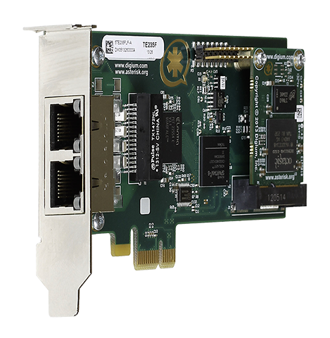 Digium PCI Wildcard TE236 (Dual-Span) 2xPRI