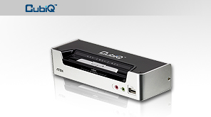 Aten KVM-Switch  2-f. Audio/USB/HDMI