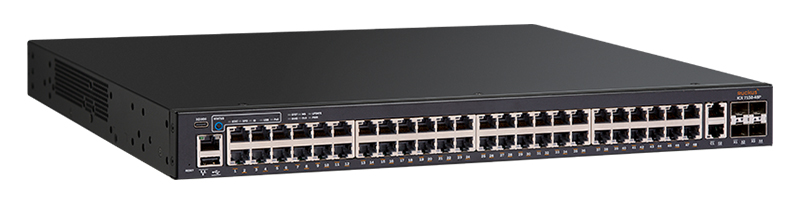 CommScope Ruckus Networks ICX 7150 Switch 48x 10/100/1000 PoE&plus; ports, 2x 1G RJ45 uplink-ports, 4x 10G SFP&plus; uplink-ports, 370W PoE