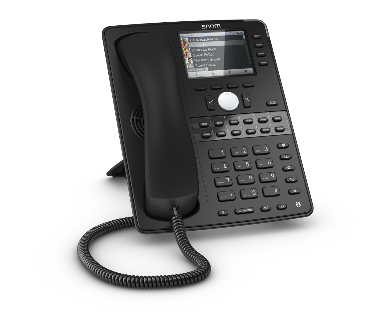 SNOM D765 VOIP Telefon Prof. (SIP), Gigabit  o. Netzteil, sc