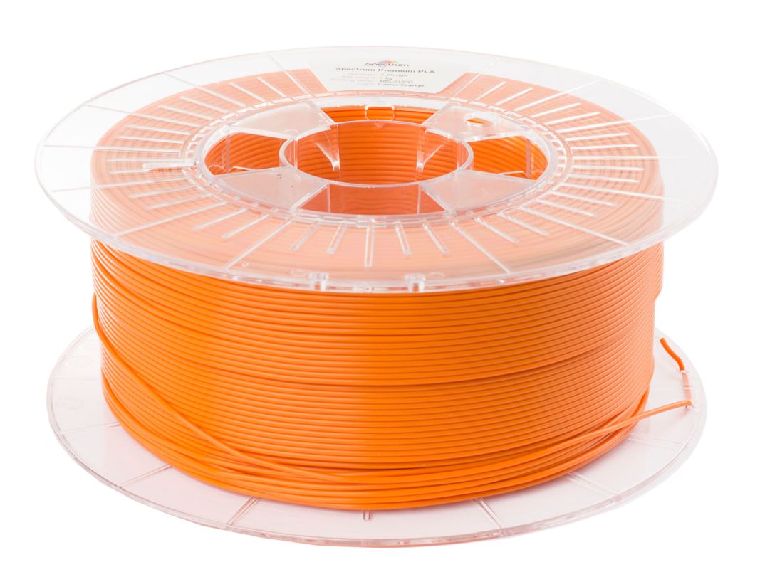 Spectrum 3D Filament / PLA Premium / 1,75mm / Carrot Orange / Orange / 1kg