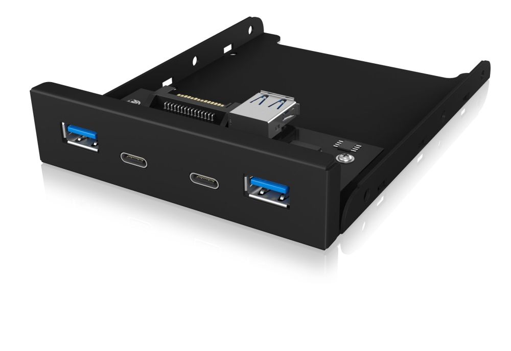 ICY Box USB 3.0 Hub, 4-port, Frontpanel-Hub, (Type C&plus;A), IB-HUB1416-i3,