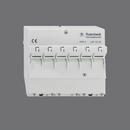 Rutenbeck Patch Panel, Hutschiene(DIN), CAT5e,  6xRJ45, Lichtgrau, PPR 6,