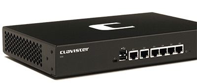 Clavister E80 Firewall &plus; 36M Wartung ohne UTM Features