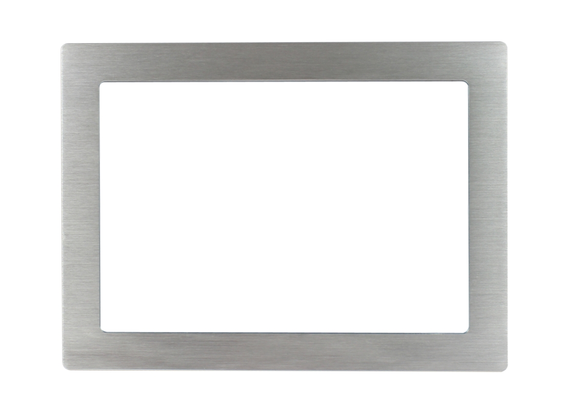 ALLNET Touch Display Tablet 10 Zoll zbh. Blende für Einbaurahmen silber schmal