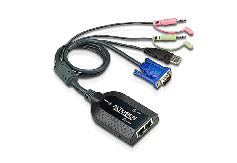 Aten KVM-Switch.zbh.Adapter Cable, 2xTPUSB&plus;HDB&plus;Audio,